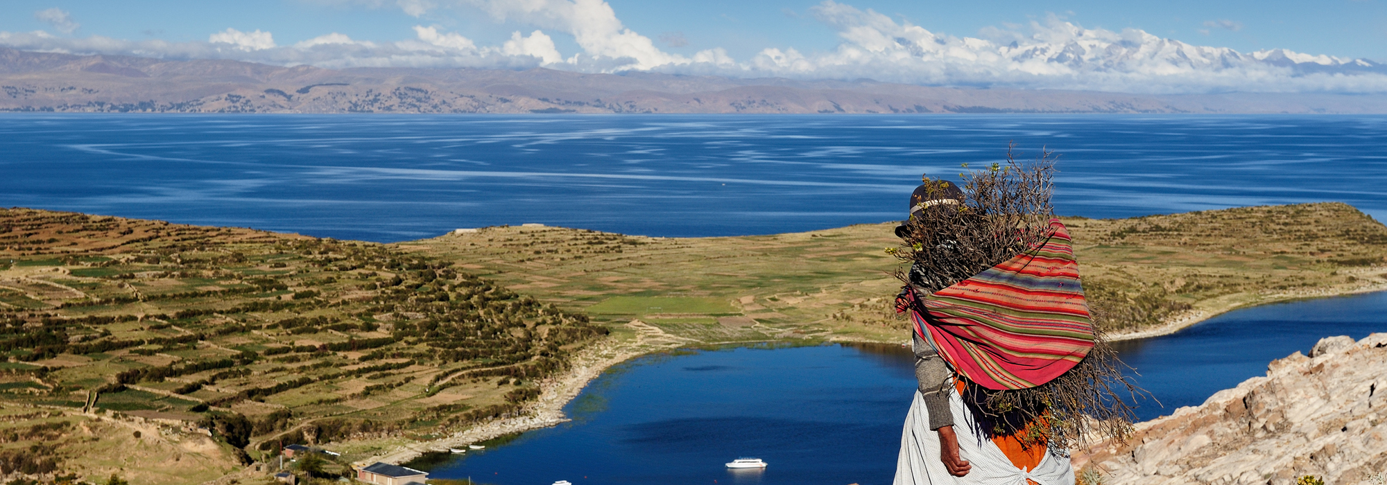 Isla del Sol on Lake Titicaca, Bolivia