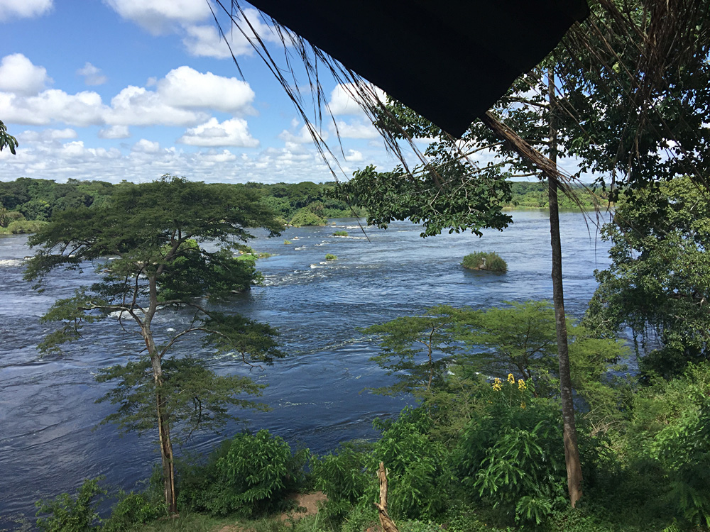 David Zolis - The Nile as seen from the Paraa Safari Lodge, Uganda