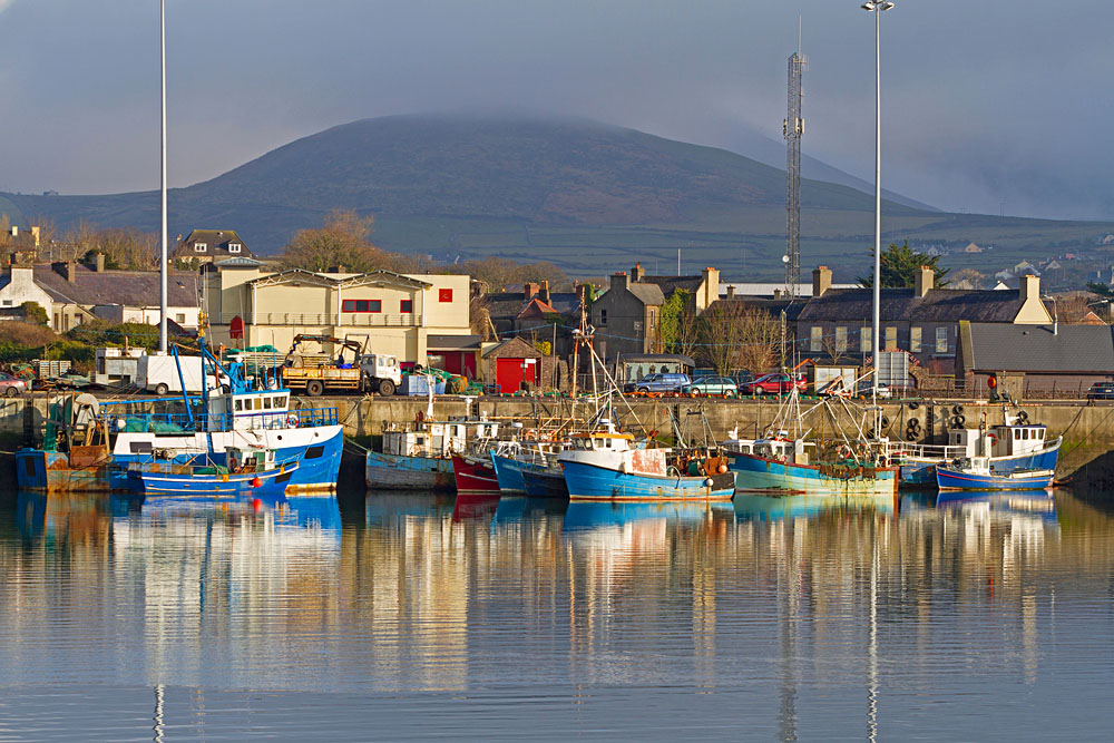 Irish seaport in Dingle, County Kerry, Ireland