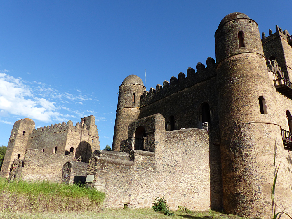 Raewyn Reid - Fasilides Castle in Gondar, Ethiopia
