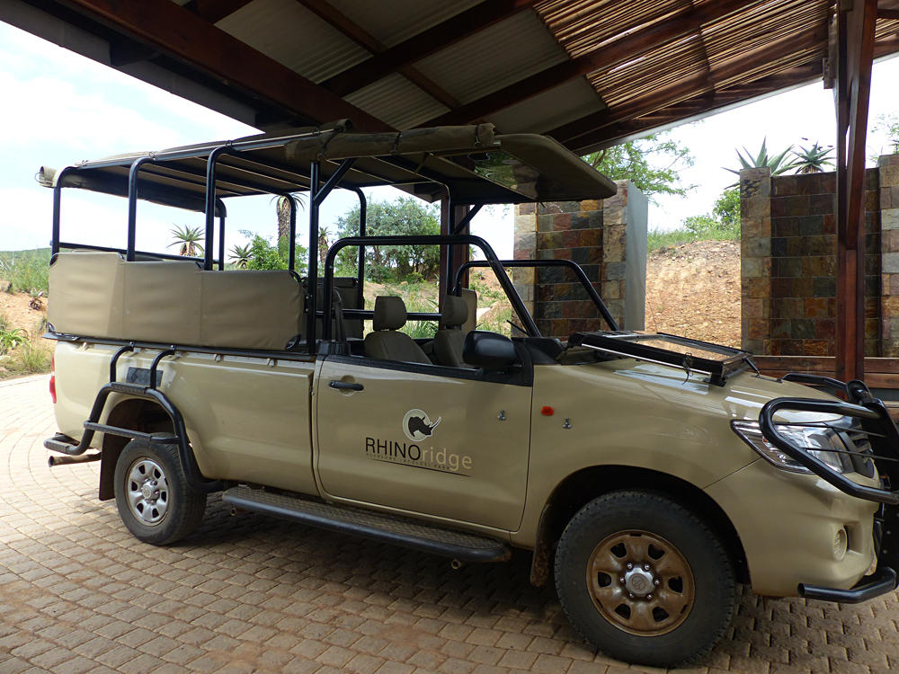Raewyn Reid - Rhino Ridge Lodge Game Vehicle, South Africa