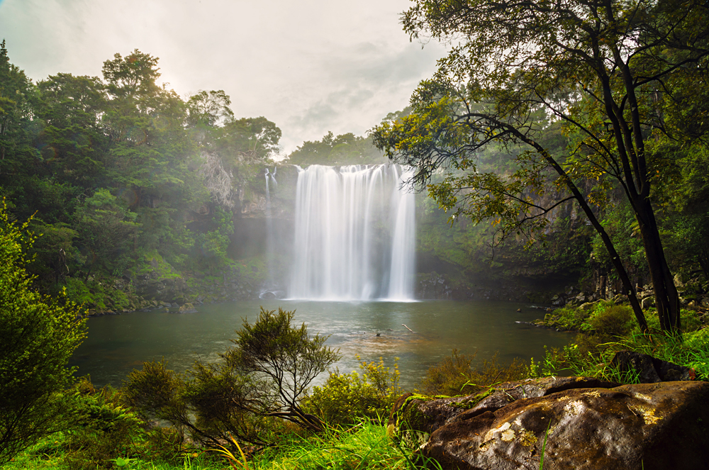 A Short Walk Along the Kerikeri River Leads You to the Spectacular 27 metre Waterfall Rainbow Falls
