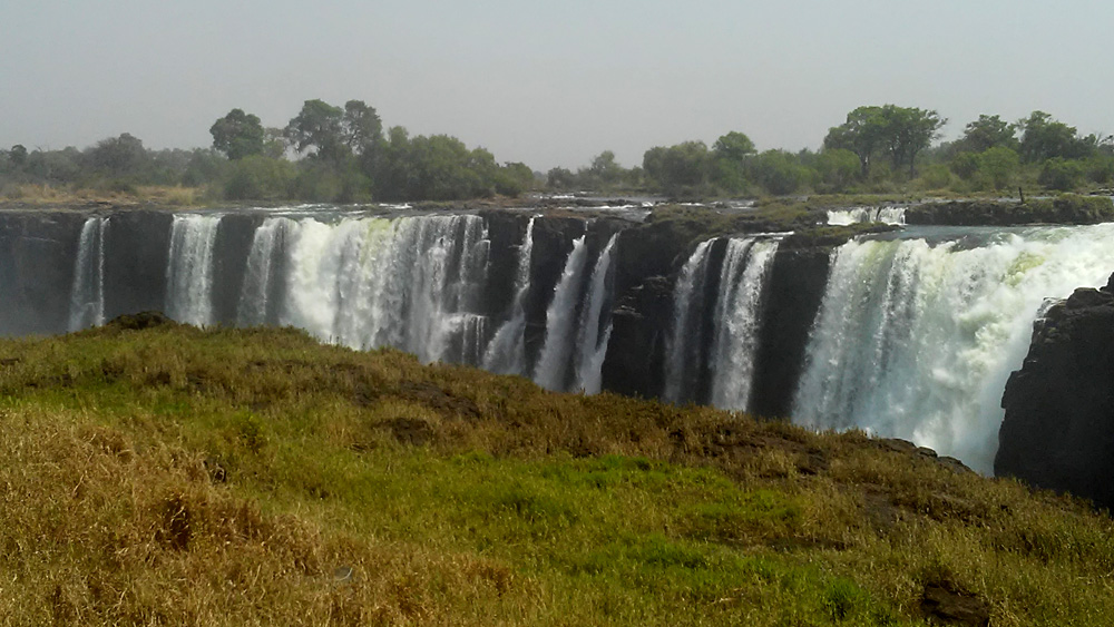 Bijal Kana - View of Victoria Falls, Zimbabwe
