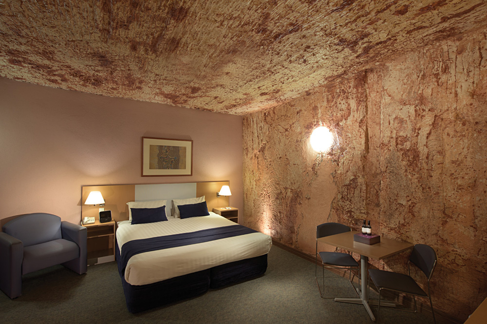 Desert Cave Hotel Suite in Coober Pedy, Australia