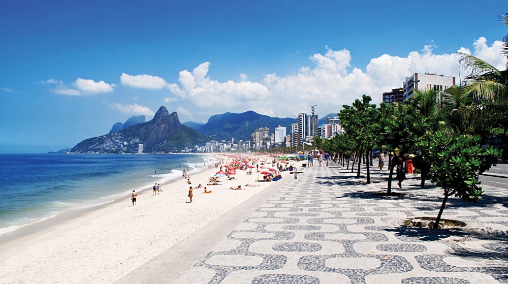 Ipanema Beach District, Rio de Janeiro, Brazil