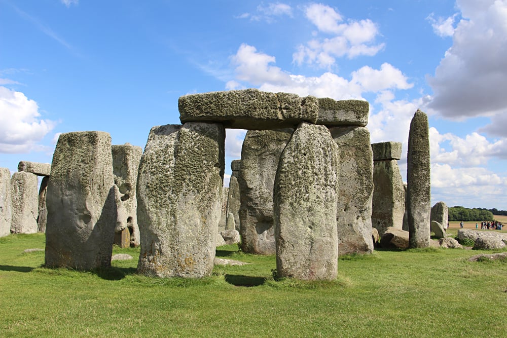 Prehistoric monument of Stonehenge, England, UK