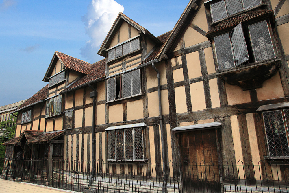 Shakespeare's House in Stratford upon Avon, England, UK 