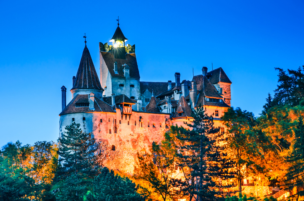 Bran Castle, known for Dracula's myth, Brasov, Transylvania, Romania_367606535