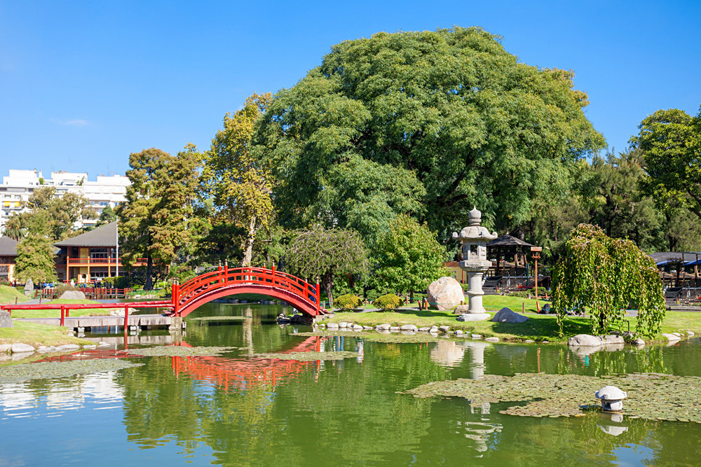 Japanese Gardens in Palermo District, Buenos Aires, Argentina_443475481