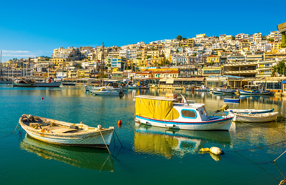 Residential Marina in the Port of Piraeus, Greece