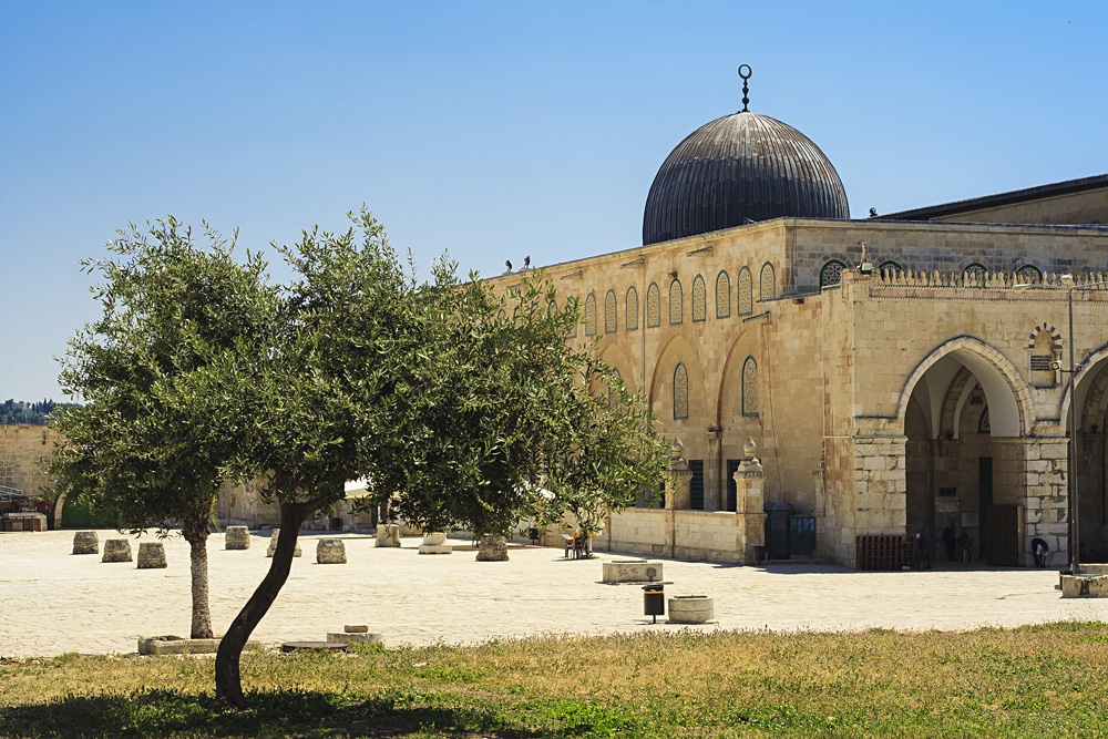 Al-Aqsa Mosque, third holiest place in Islam, Jerusalem, Israel