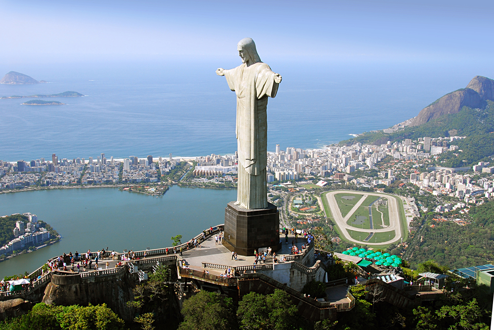 Christ the Redeemer Statue in Rio De Janeiro, Brazil