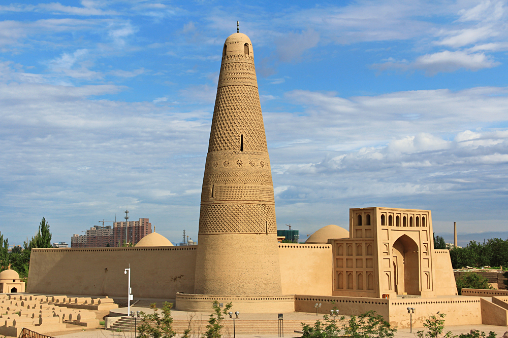 Emin Minaret and Mosque in Turpan, Xinjiang, China
