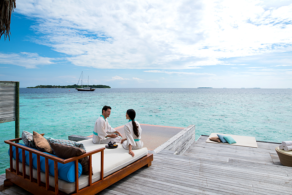 Anantara Kihavah Maldives Villas - Spa Relaxation Deck