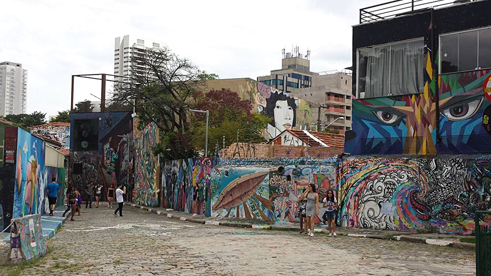 Christian Baines - Batman Alley in Vila Madelena, Sao Paulo, Brazil