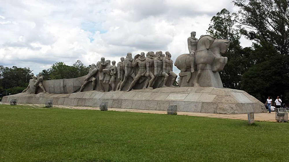 Christian Baines - Monument to the Bandeiras in Parque Ibirapuera, Sao Paulo, Brazil