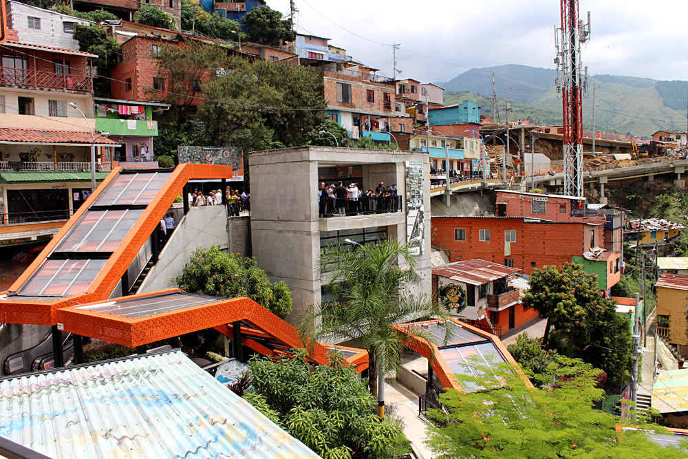 Emma Cottis - Outdoor Escalators in Medellin, Colombia