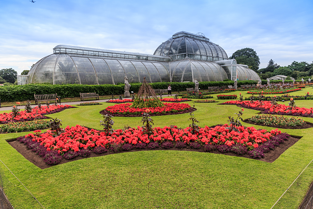 Kew Gardens or Royal Botanical Gardens in London, England, UK (United Kingdom)