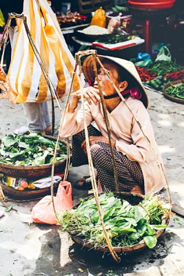 Michaela Trimble - Food Vendor in Hoi An, Vietnam