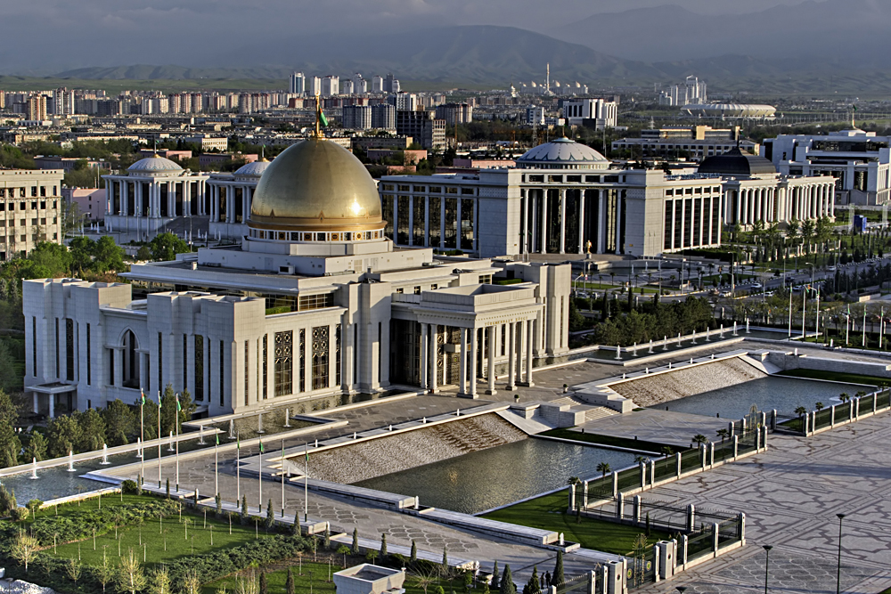 Presidential Palace in Ashgabat, Turkmenistan