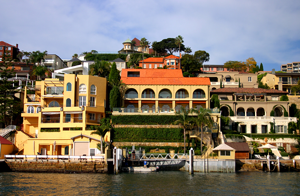 Seaside Residential Area at Rose Bay, Sydney, New South Wales, Australia