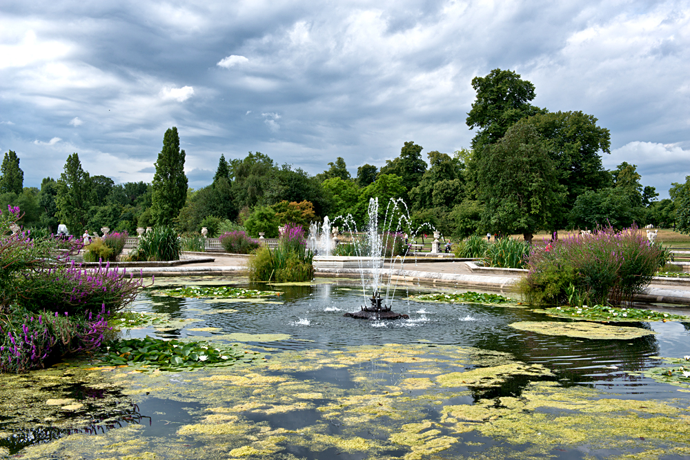 The Italian Gardens at Hyde Park in London, UK (United Kingdom)