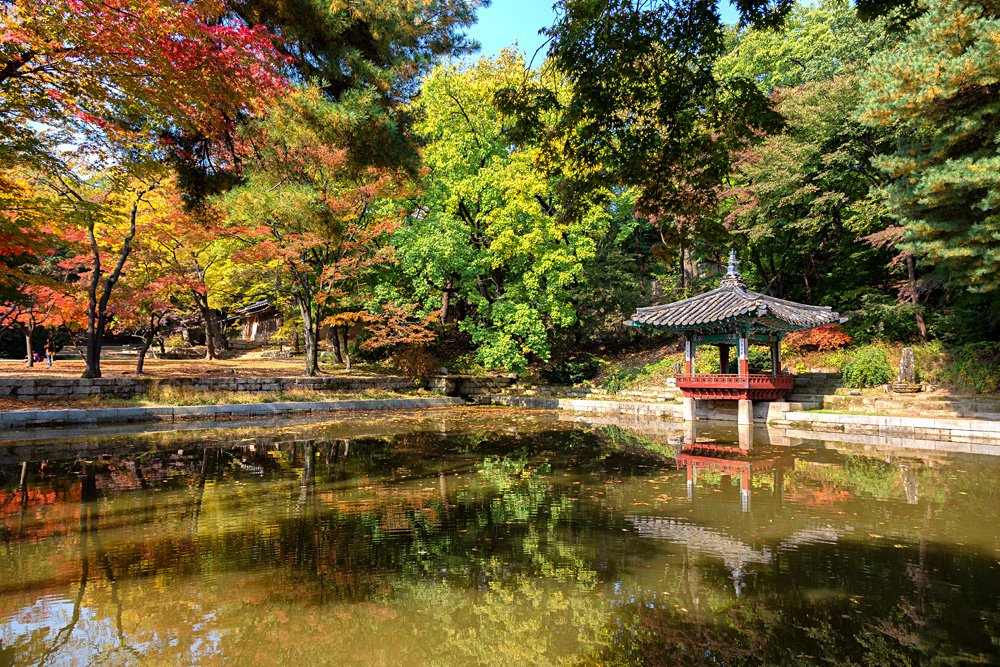 Biwon Private Garden at Changdeok Palace, Seoul, South Korea