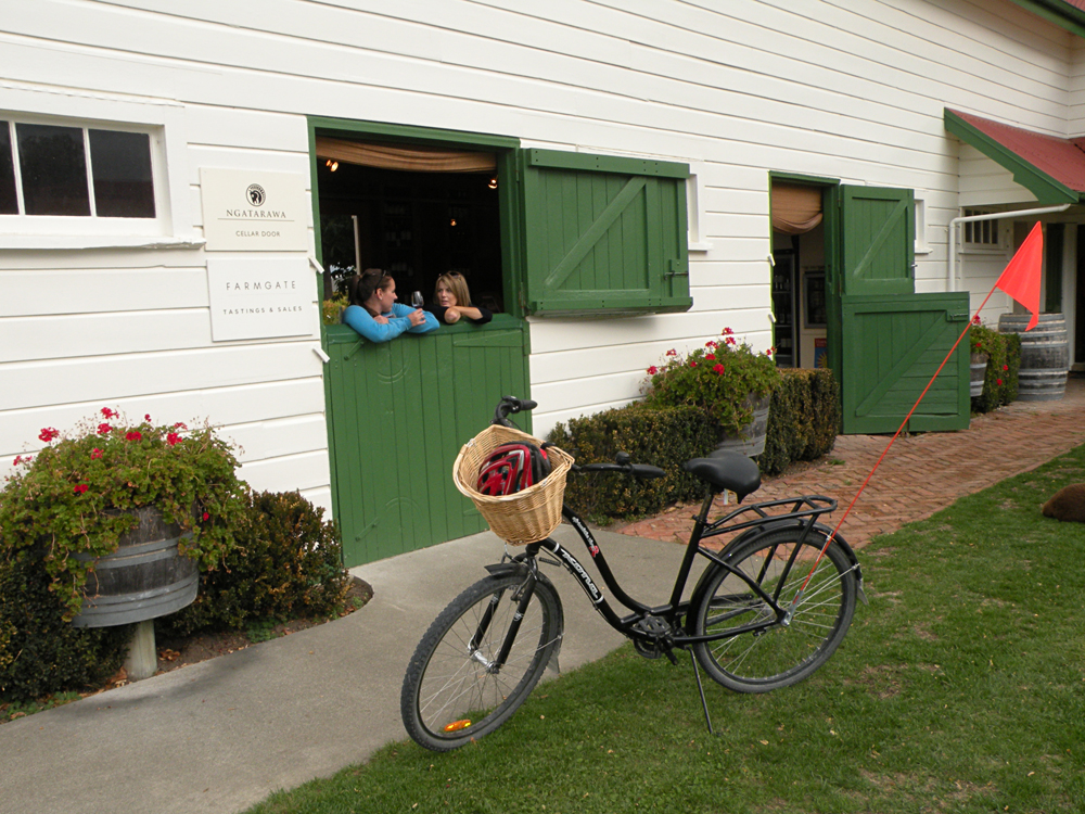 Janie Robinson - Cycle Winery Tour, Hawkes Bay, North Island, New Zealand
