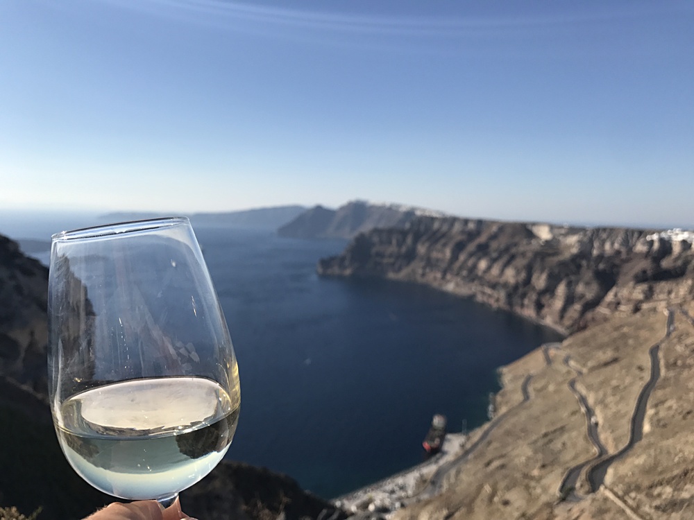 Bronwyn Hodge - Santorini Wine, Greece