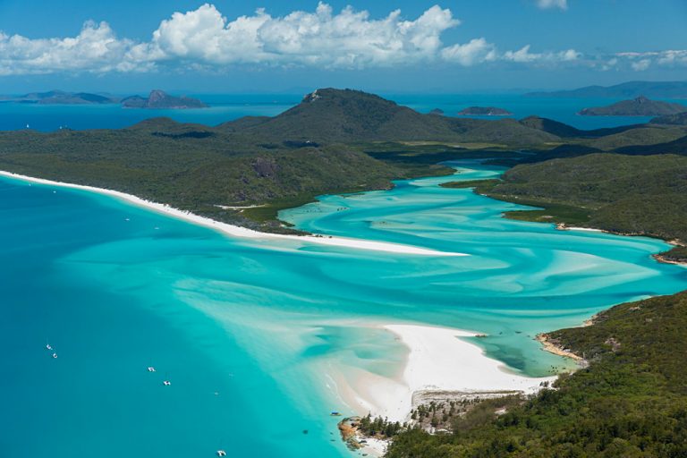Hill Inlet and Whitehaven Beach, Whitsundays, Queensland, Australia