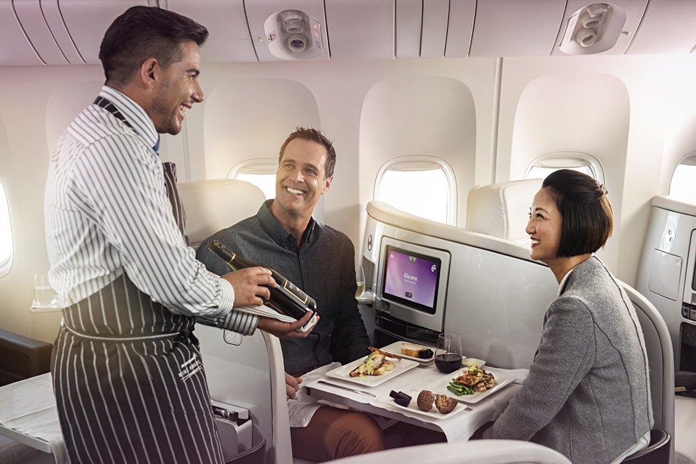 Air New Zealand - Business Premier Dining 0001697
