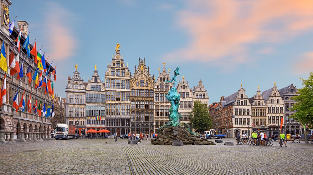 Central Square and City Hall of Antwerp