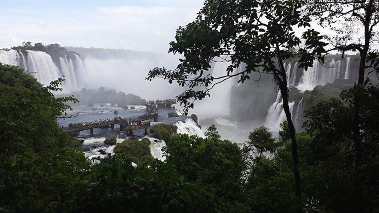 Christian Baines - Iguassu Falls - View of Devil's Throat, Brazil Argentina