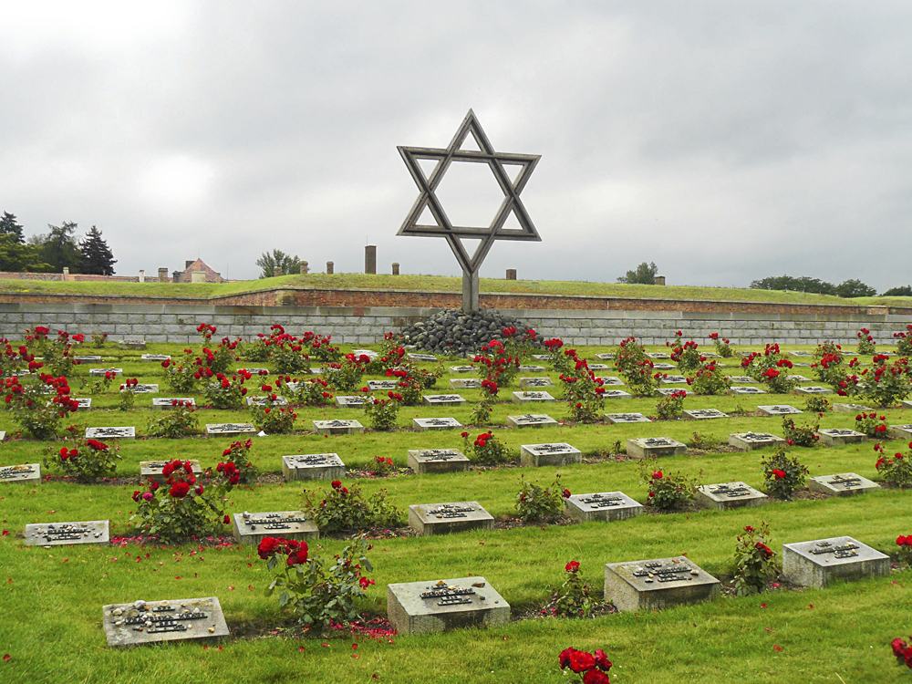 Cemetery in concentration camp in Terezin, Czech Republic