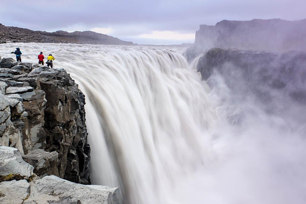 Dettifoss Falls in Iceland