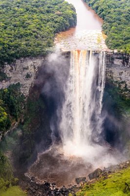 Kaieteur Falls, a waterfall on the Potaro River in central Essequibo Territory, Guyana