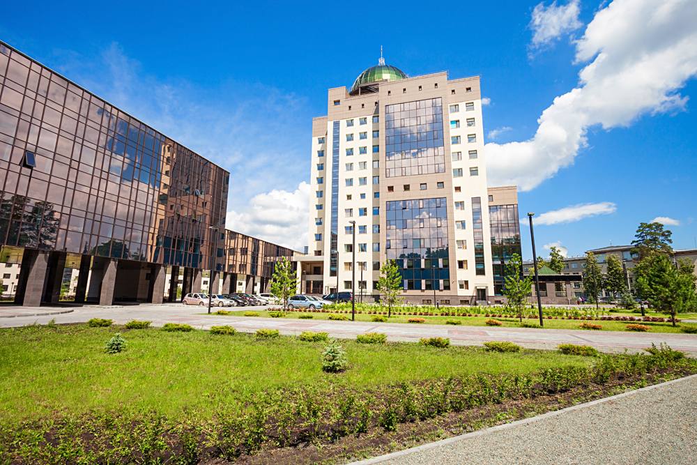 Novosibirsk State University in Akademgorodok Complex, Siberia, Russia