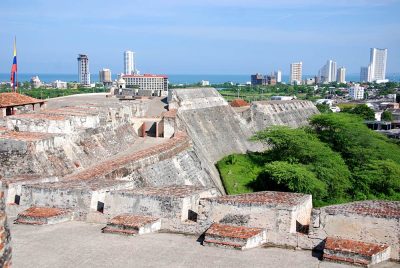 Castillo San Felipe de Barajas is a fortress in the city of Cartagena, Colombia