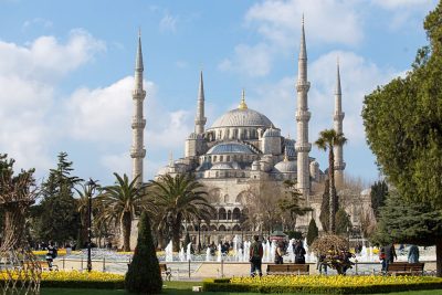 Sultan Ahmed Mosque (Blue Mosque) in Istanbul, Turkey