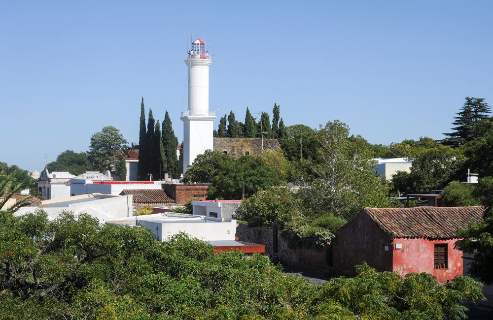 El Faro Lighthouse in Colonia del Sacramento, Uruguay 