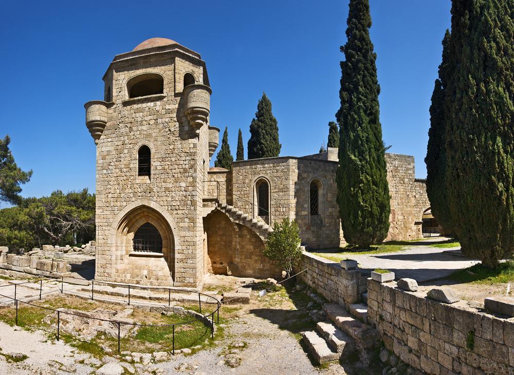 Filerimos Monastery, Rhodes Island, Greece