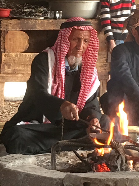 Emma Cottis - Bedouin Coffee experience in Jordan