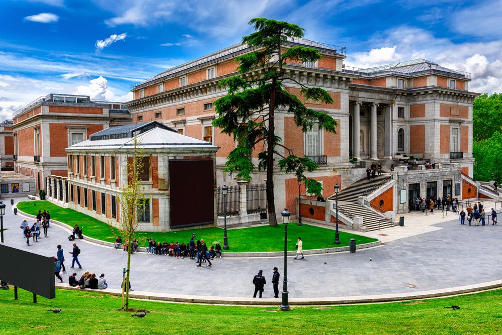 Museo Nacional del Prado (Prado Museum) in Madrid, Spain 