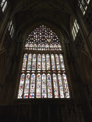 Christian Baines - York Minster's stain glass window, York, England, UK (United Kingdom)