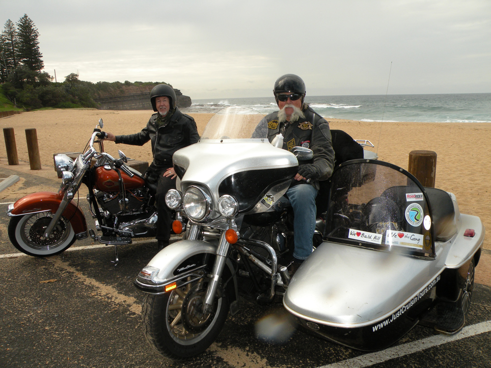 Janie Robinson - Cruise down Grand Pacific Drive on a Harley with Just Cruisin' Motorcycle Tours, New South Wales, Australia