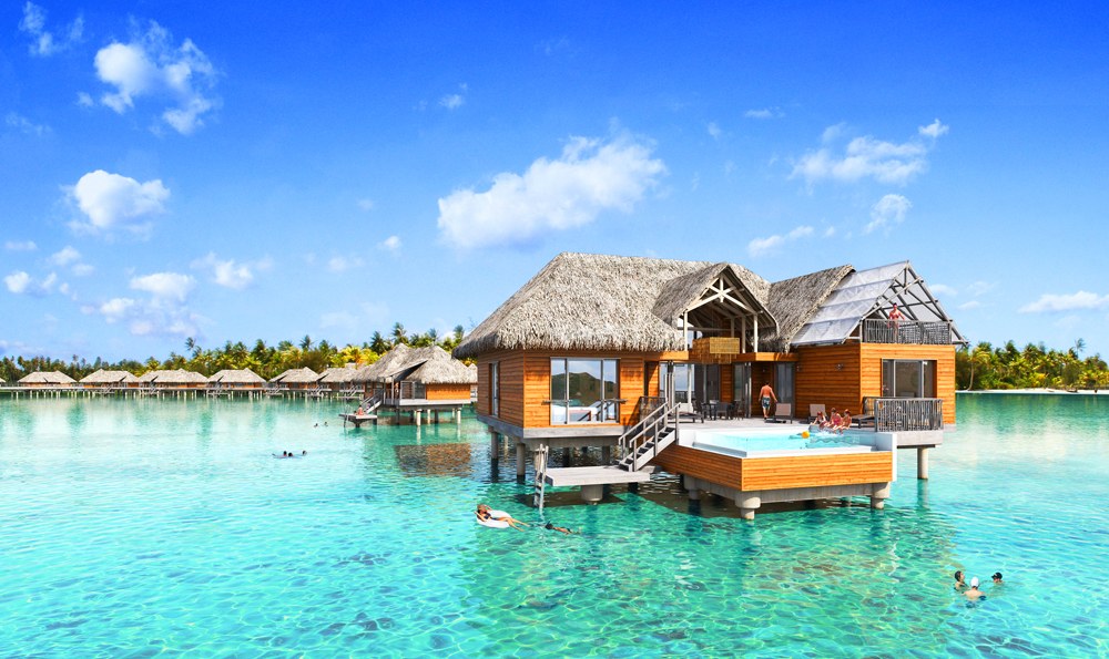 Brando suite with Pool, Tetiaroa, Tahiti (French Polynesia)