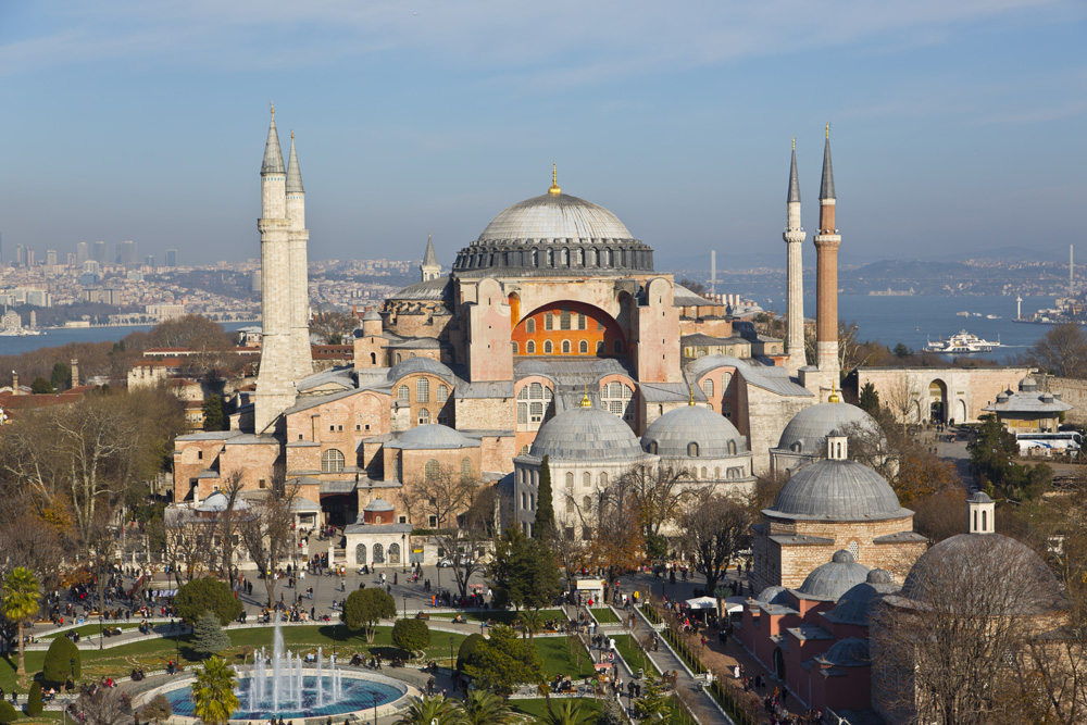Hagia Sophia Museum in Istanbul, Turkey 