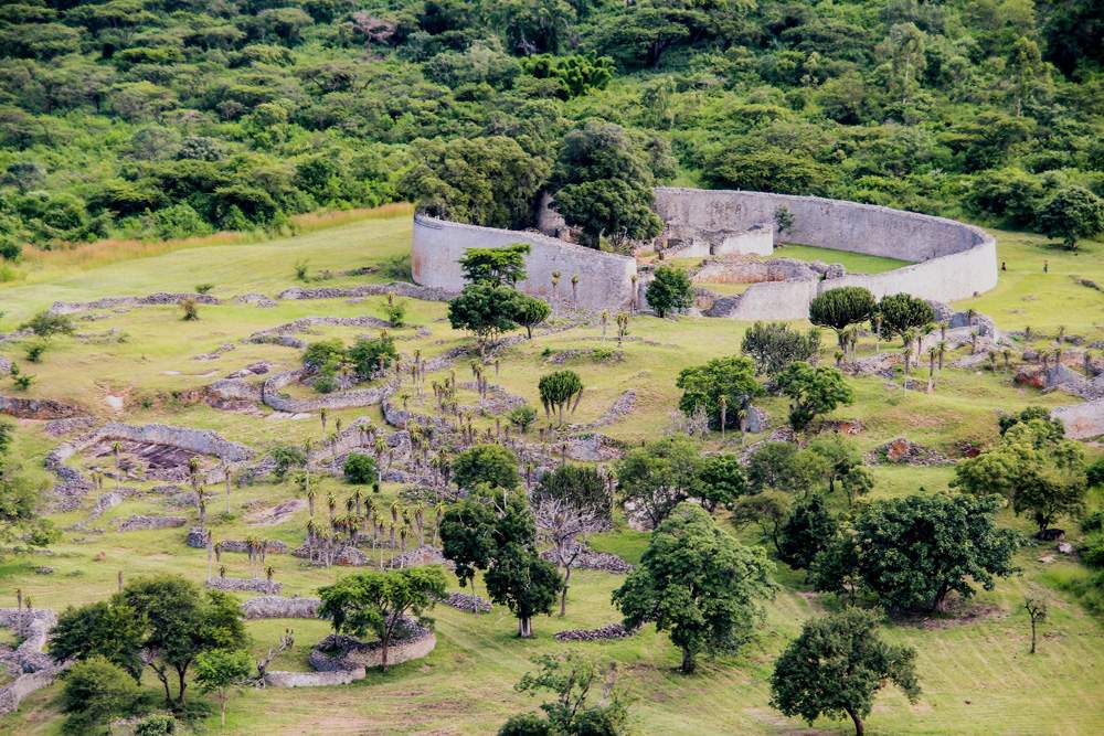 Great Zimbabwe Ruins near Masvingo in Zimbabwe 