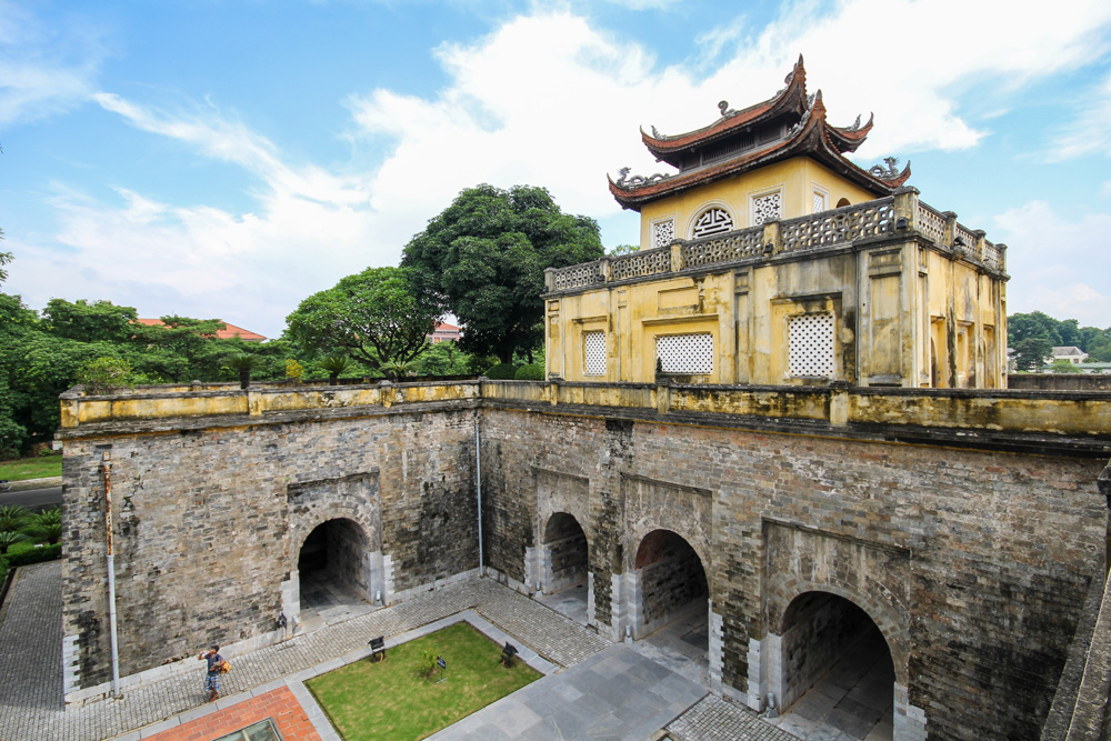 Imperial Citadel of Thang Long in Hanoi, Vietnam 