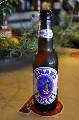 Bottle of Hinano Beer, Tahiti